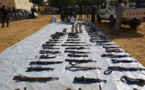 Tchad : la police présente un arsenal de guerre et arrête 80 personnes