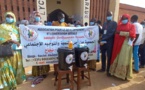 Baccalauréat au Tchad : l'ADOS aide les candidats à appliquer les mesures barrières à Abéché