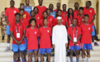 Tchad : le président du CMT a reçu les SAO U16 de basketball