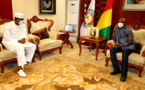 Guinée : le président a reçu l'émissaire du Tchad Abdelkerim Idriss Deby