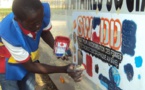 Tchad : le dessin peinture, un travail de réflexion
