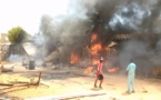 Tchad : un violent incendie au marché central de Goz Beida