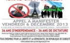 Les djiboutiens se préparent à manifester à Paris le 6 décembre 2013
