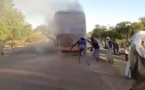 Tchad : un bus de voyage prend feu près de N'Djamena