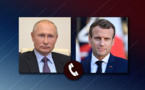 Ukraine : un échange "sérieux et strict" entre Poutine et Macron