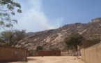 Tchad : la montagne Hadjar-Djokhane de Mongo a pris feu
