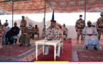رئيس المجلس العسكري يلتقي بالقوى الحية والمسؤولين الاداريين والعسكريين بولاية وداي