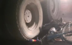 N’Djamena : fauché par un camion, un motocycliste échappe de peu à la mort