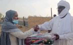 Tchad : des sinistrés d'un incendie dans un village reçoivent une assistance