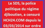 Djibouti : Le dictateur Ismaël Omar Guelleh de Djibouti a censuré le site web d’actualité HCH24.com