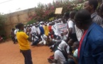 Burkina Faso : Imposante marche des étudiants tchadiens