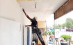 Tchad : Nadège, une femme qui excelle dans le métier de peintre en bâtiment