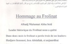 Le Tchad rend hommage à Mahamat Abba Seïd