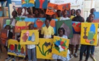 Tchad : des enfants formés en peinture par Ngam’s Art