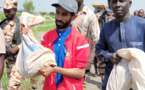Tchad : Mahmoud Ali Seïd aux côtés des sinistrés du 9ème arrondissement de N'Djamena