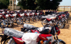 Tchad : le président offre 100 motos aux éléments de la zone de défense nº 10 du Salamat