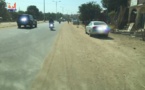 N'Djamena : le sable occupe plus le goudron que les usagers au 7ème arrondissement