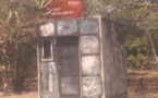 Tchad : une cabine téléphonique consumée par les flammes à Bébédjia