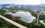 Major coal port in north China turns into "coastal garden"