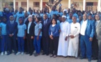 Tchad : visite guidée du lycée technique et industriel de N’Djamena par des officiels