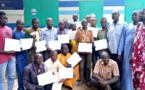 Tchad : 40 jeunes réparateurs d'engins à deux roues de Sarh diplômés après une année de formation