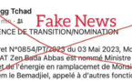 Tchad : un FAUX décret relayé sur Internet, le gouvernement met en garde