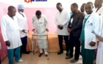 Tchad : Moussa Ali, victime d'une courbure de la jambe, a été admis au bloc opératoire
