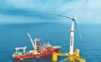 China's first deep-sea floating wind farm connected to power grid