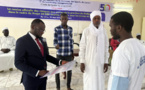 Tchad : remise de chèques aux 23 lauréats du projet "Initiative 50 000 emplois" au Hadjer Lamis