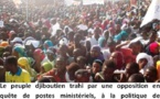 Djibouti : Le peuple crie sa colère contre la trahison de l'opposition.