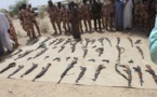 Tchad : 44 armes saisies et des produits prohibés incinérés au Kanem