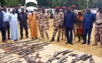 Tchad : 75 armes et 8 motos saisies dans la province du Moyen-Chari