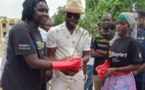 Tchad : ​action de reboisement initiée par le Rotary Club en présence de DJ Kerozen et des "U-reporters"