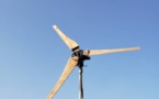 Cameroun : un étudiant tchadien conçoit une éolienne à axe horizontal de 500W pour produire de l'électricité