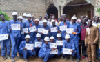 Tchad : 20 jeunes de la province du Moyen-Chari formés en plomberie et carrelage