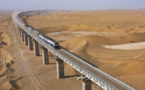World's first desert rail loop injects vitality in southern Xinjiang's economic, social development
