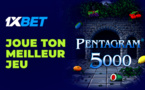 Pentagram 5000 : le succès d’1xBet avec la possibilité d'un super-gain