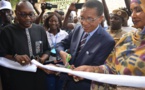 Tchad : Moustapha Mahamat Masri, président du parti PCS, inaugure la "Cité de Toumaï"
