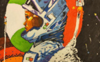 African youth paintings exhibited on China's space station