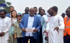 Tchad : le ministre de l’Aménagement du territoire contrôle les progrès de la digue de Walia