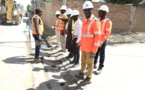 Tchad : descente d’une équipe du ministère des infrastructures sur des chantiers du quartier Mardjandaffack