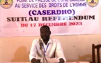 Tchad : la CASERDHO évalue le déroulement pacifique du référendum