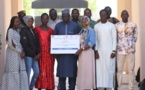Tchad : Cinq jeunes bénéficient d’un chèque de 7 900 000 FCFA pour soutenir leurs initiatives