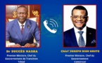 Tchad : Séance de travail téléphonique entre le Premier ministre et son homologue du Cameroun
