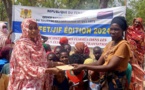 Tchad : les travailleuses de ľONPTA assistent la population nécessiteuse