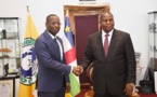 RCA : le président de la République reçoit le nouveau gouverneur de la BEAC