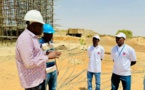 Tchad : à Abéché, l'association ARLIA visite le projet Bitéha 2 en construction