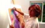 L'artiste peintre Marie-Hélène Goral dite "Mathegui" nous parle de son art