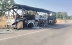 Tchad : un bus de l'agence Kinkig calciné sur l’axe Bébédjia-Moundou