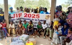 Tchad : Les femmes du ministère de l'Urbanisme soutiennent les orphelins lors de la JIF